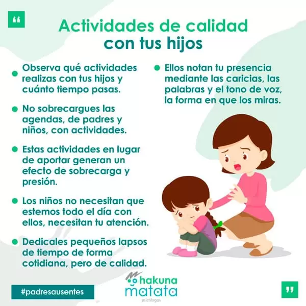 Tiempo de calidad con los hijos