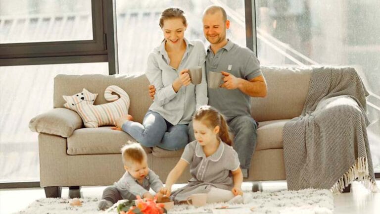 La familia para los niños y su importancia