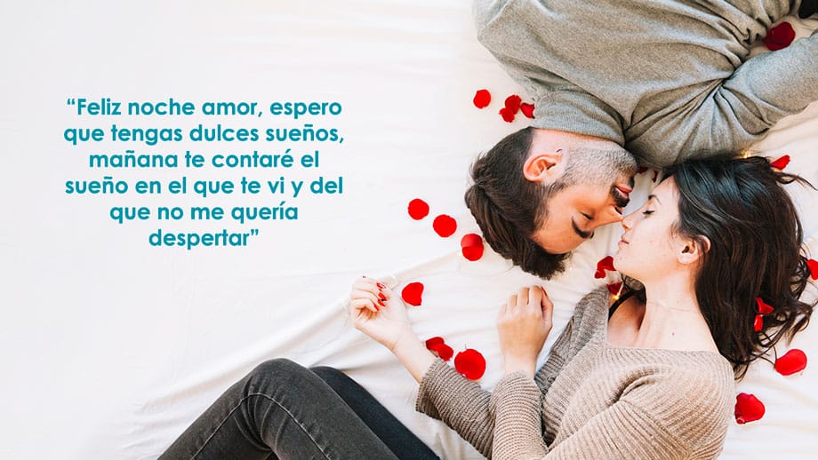 Top 45+ imagen romantico frases de buenas noches amor