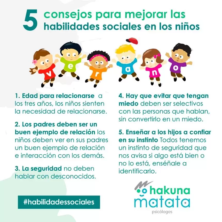 5 consejos para mejorar las habilidades sociales de los niños