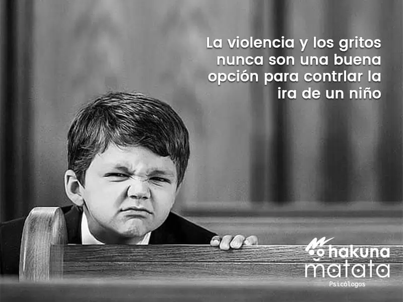 La ira en los niños La ira en los niños