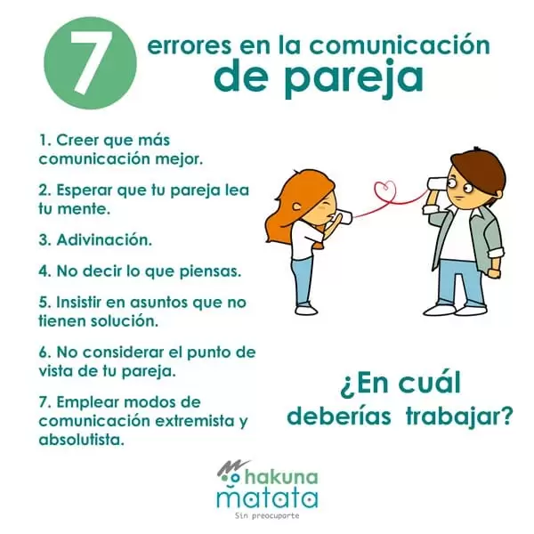 7 errores de la falta comunicación en pareja