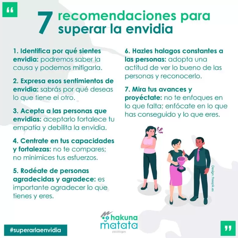 7 recomendaciones para dejar la envidia 7 recomendaciones para dejar la envidia