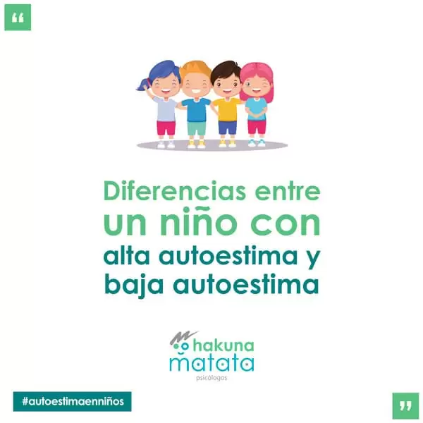 Amor propio en pequeños