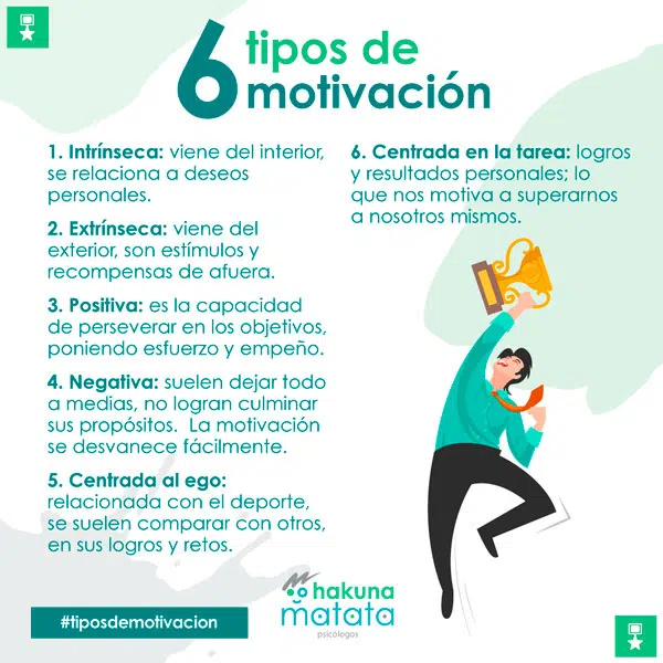 6 tipos de motivacion