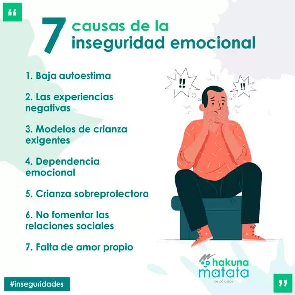 Causas de la inseguridad emocional