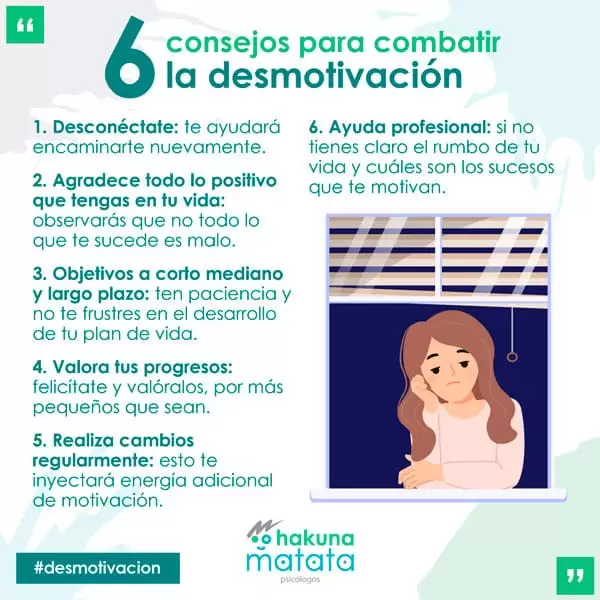 Consejos para combatir la falta de motivación