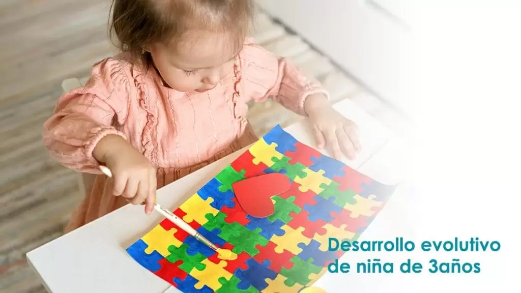 Desarrollo evolutivo niña de 3 años