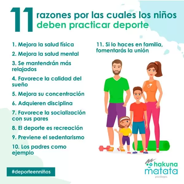 Razones por las cuales los niños deben practicar deporte