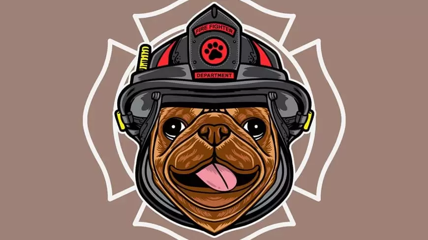 Juan, el perro bombero - Cuentos infantiles cortos de animales