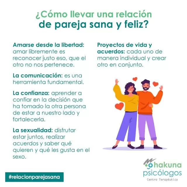 ¿Cómo llevar una relación de pareja sana y feliz?