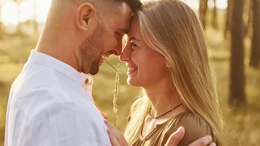 Pareja enamorada