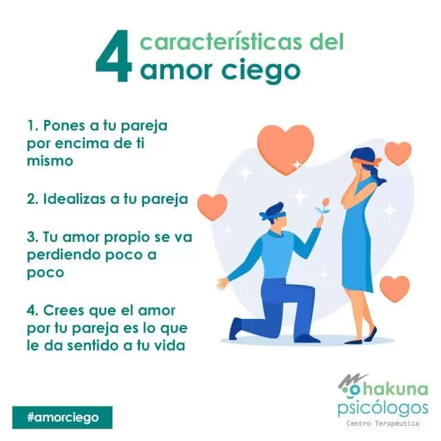 Características del amor ciego