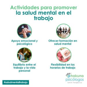 Salud Mental en el Trabajo para el Bienestar Laboral