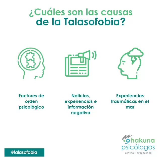 Causas de la talasofobia