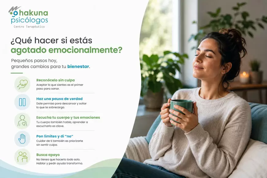 ¿Qué hacer si estás agotado emocionalmente?