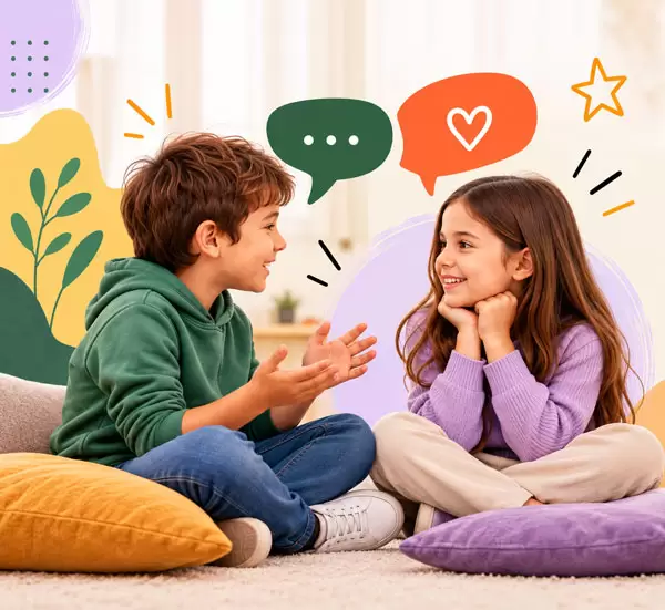 Taller de comunicación y habilidades sociales para niños en Medellín